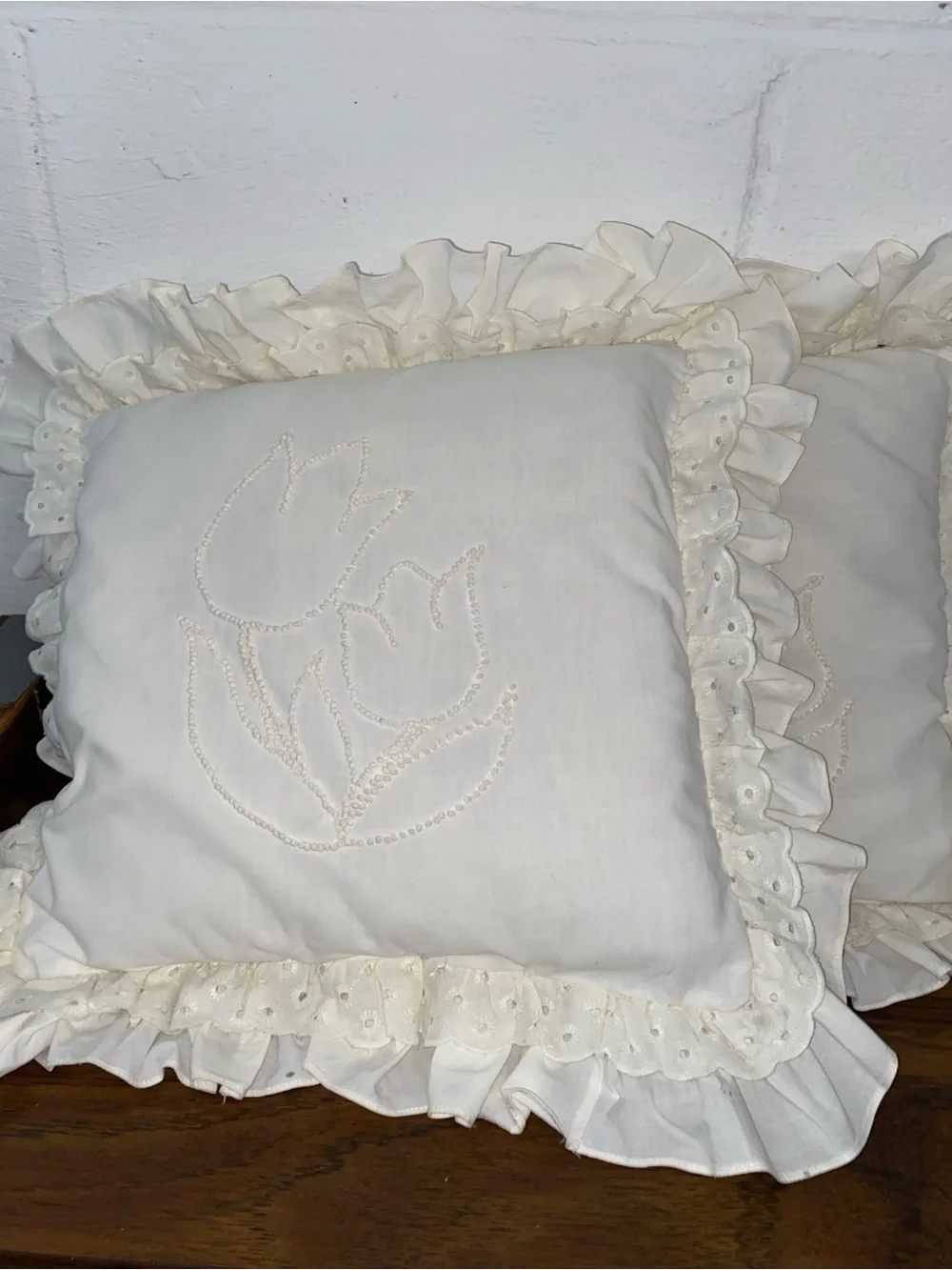N/A soft embroidered